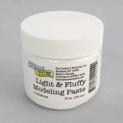 The Crafters Workshop - Light And Fluffy Modeling Paste 2 oz