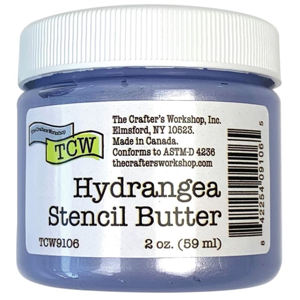 The Crafters Workshop Stencil Butter - Hydrangea