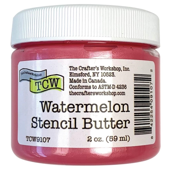 The Crafters Workshop Stencil Butter - Watermelon