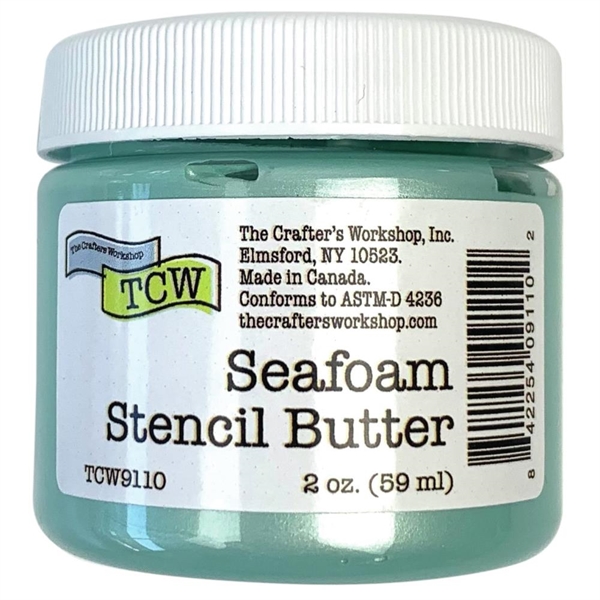The Crafters Workshop Stencil Butter - Seafoam