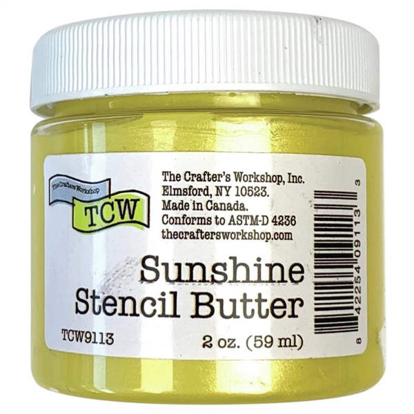 The Crafters Workshop Stencil Butter - Sunshine