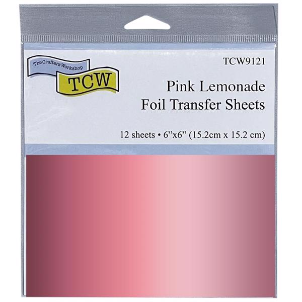 The Crafter\'s Workshop Foil Transfer Sheets - Pink Lemonade