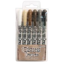 Distress Crayons - Set #3 / Natural