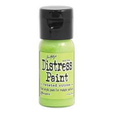 Distress Acrylic PAINT - Flip-Top / Twisted Citron