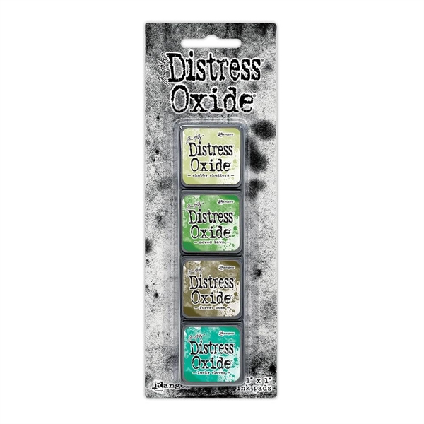 Distress OXIDE Ink Pad - Mini Set #15 (greens)