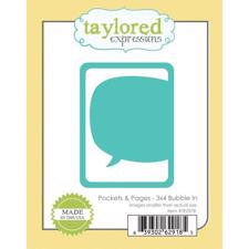 Taylored Expressions Dies - 3x4" Bubble In