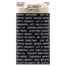 Tim Holtz / Idea-ology Christmas 2021 - Label Stickers