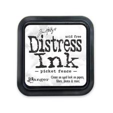 Distress Ink Pad - Picket Fence (hvid)