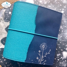 Elizabeth Crafts Art Journal Travel Notebook Square - Ice Blue