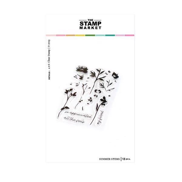 The Stamp Market Clear Stamp - Summer Stems