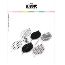 The Stamp Market Clear Stamp - Large Leaves