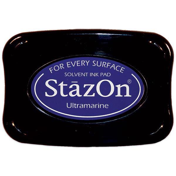 Staz-On Stempelsværte - Ultramarine