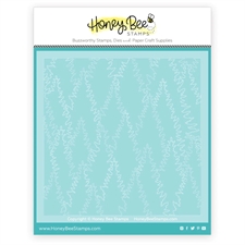 Honey Bee Stamps Stencil Set - Tall Pines (4 pcs)