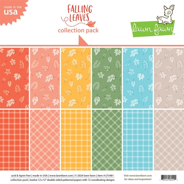 Lawn Fawn Collection Pack 12x12" - Falling Leaves