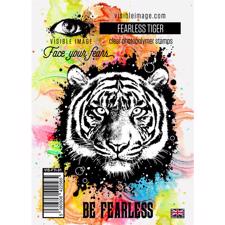 Visible Image Clear Stamps - Fearless Tiger
