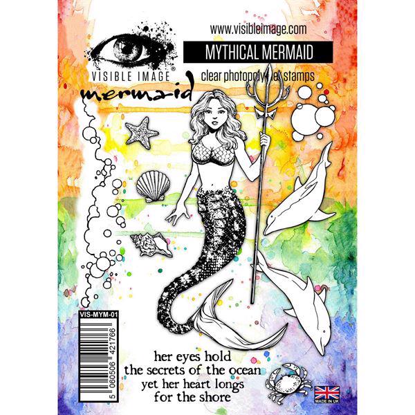 Visible Image Clear Stamps - Mythical Mermaid