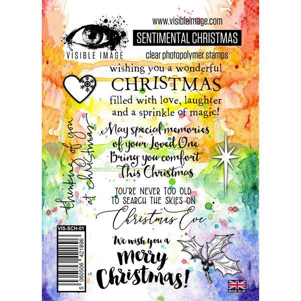 Visible Image Clear Stamps - Sentimental Christmas
