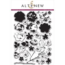 Altenew Clear Stamp Set - Vintage Flowers