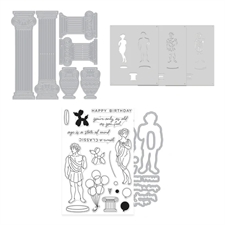 Hero Arts Die & Stamp & Stencil Bundle - You're a Classic