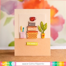 Waffle Flower Die - Shelves Additions