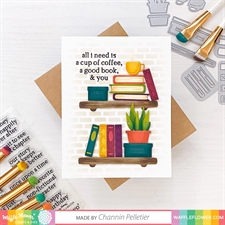 Waffle Flower Die - Layered Books