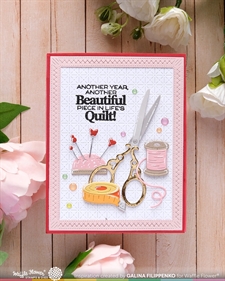 Waffle Flower Die - Notions