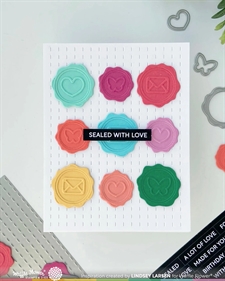 Waffle Flower Die - Wax Seal Trio