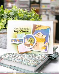 Waffle Flower Stencil Set - NESTING Postage Collage / Mush Love