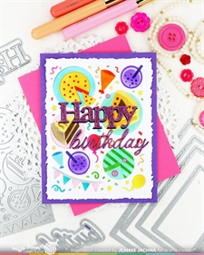 Waffle Flower Die - Fringe Frames