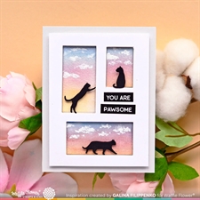 Waffle Flower Die - Cattitude