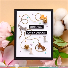 Waffle Flower Die - Cattitude