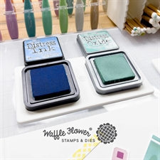 Waffle Flower - Silicone Inkpad Holder / Square Inkpads