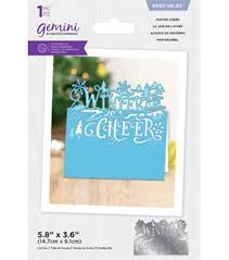 Crafters Companion / Gemini Die - Edgeables Border / Winter Cheer