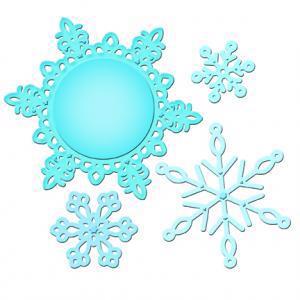 Spellbinders Shapeabilities Dies - Snowflake Pendant