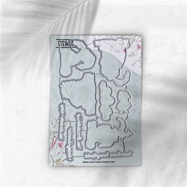 CraftAddictionUK Coordinating Die Set - Cottontail (Easter)