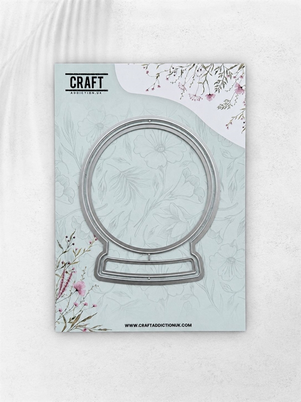 CraftAddictionUK Die - Christmas Globe