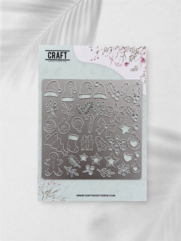CraftAddictionUK Die - Christmas Bits & Bobs