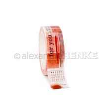 Alexandra Renke Washi Tape - Color Proof / Coral Red