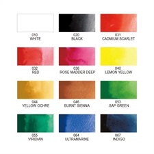 Kuretake Gansai Tambi 12 Color Set