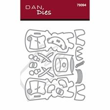Dan Dies - Garder med Tromme / Stor