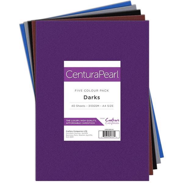 Crafter\'s Companion Centura Pearl - Darks (40 ark)