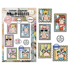 AALL & Create Clear Stamp - Post & Ink / Miss Dee First Class
