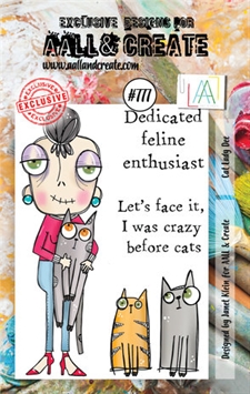 AALL & Create Clear Stamp - Cat Lady Dee