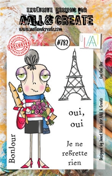 AALL & Create Clear Stamp - Oui Oui Dee