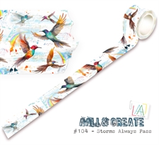 AALL & Create Washi Tape - Storms Allways Pass (25 mm) #104