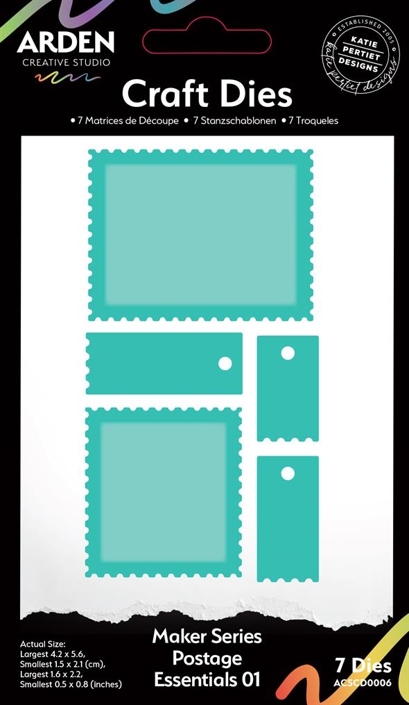 Arden Creative Studio - Die / Maker Series Postage Essentials 01