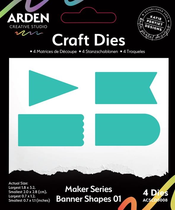 Arden Creative Studio - Die / Maker Series Banner Shapes 01
