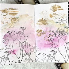 Arden Creative Studio - Clear Stamp / Maker Series Wispy Stems