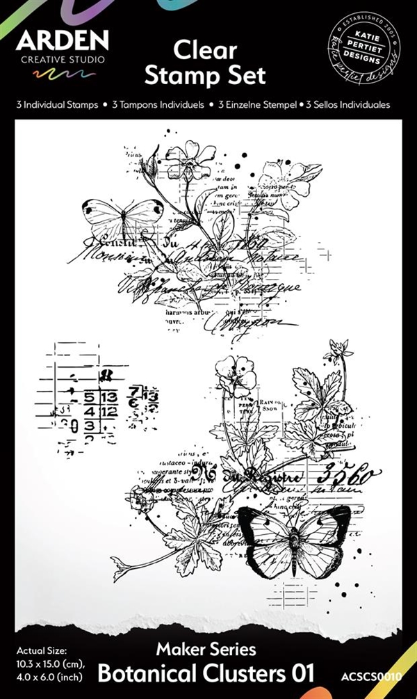 Arden Creative Studio - Clear Stamp / Maker Series Botanical Clusters