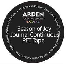 Arden Creative Studio - PET Tape Kiss Cut / Season of Joy Journal (mat)